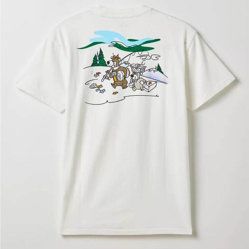 Parks Project X Yogi Bear Graphic Tee, Color: Ivory, Small, NWT - Picture 4 of 6